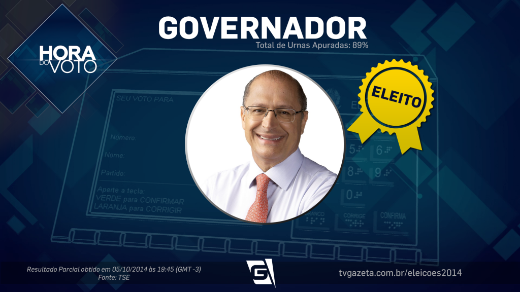 Apuração-Governador-SP-ELEITO