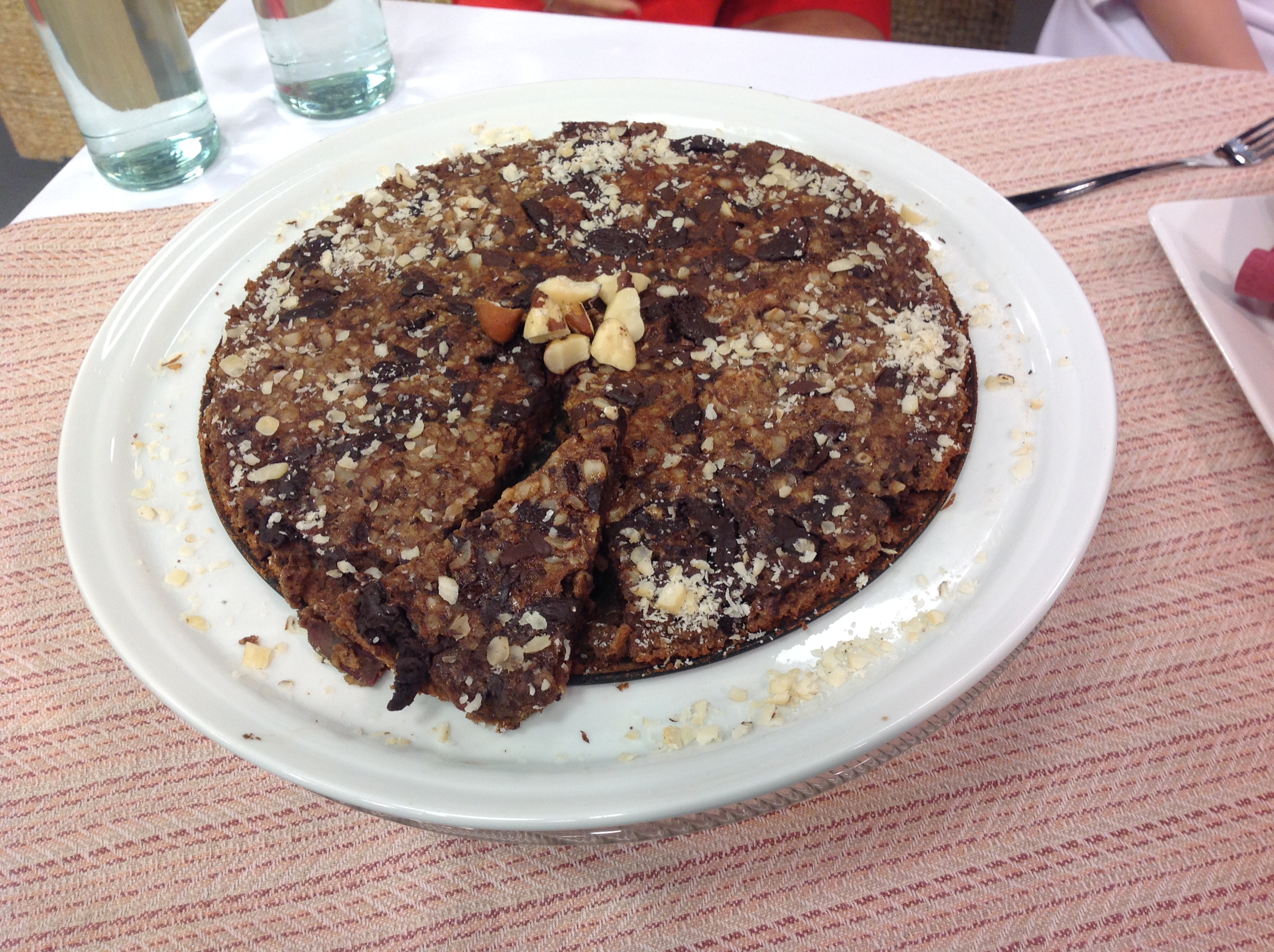 Brownie de chocolate funcional