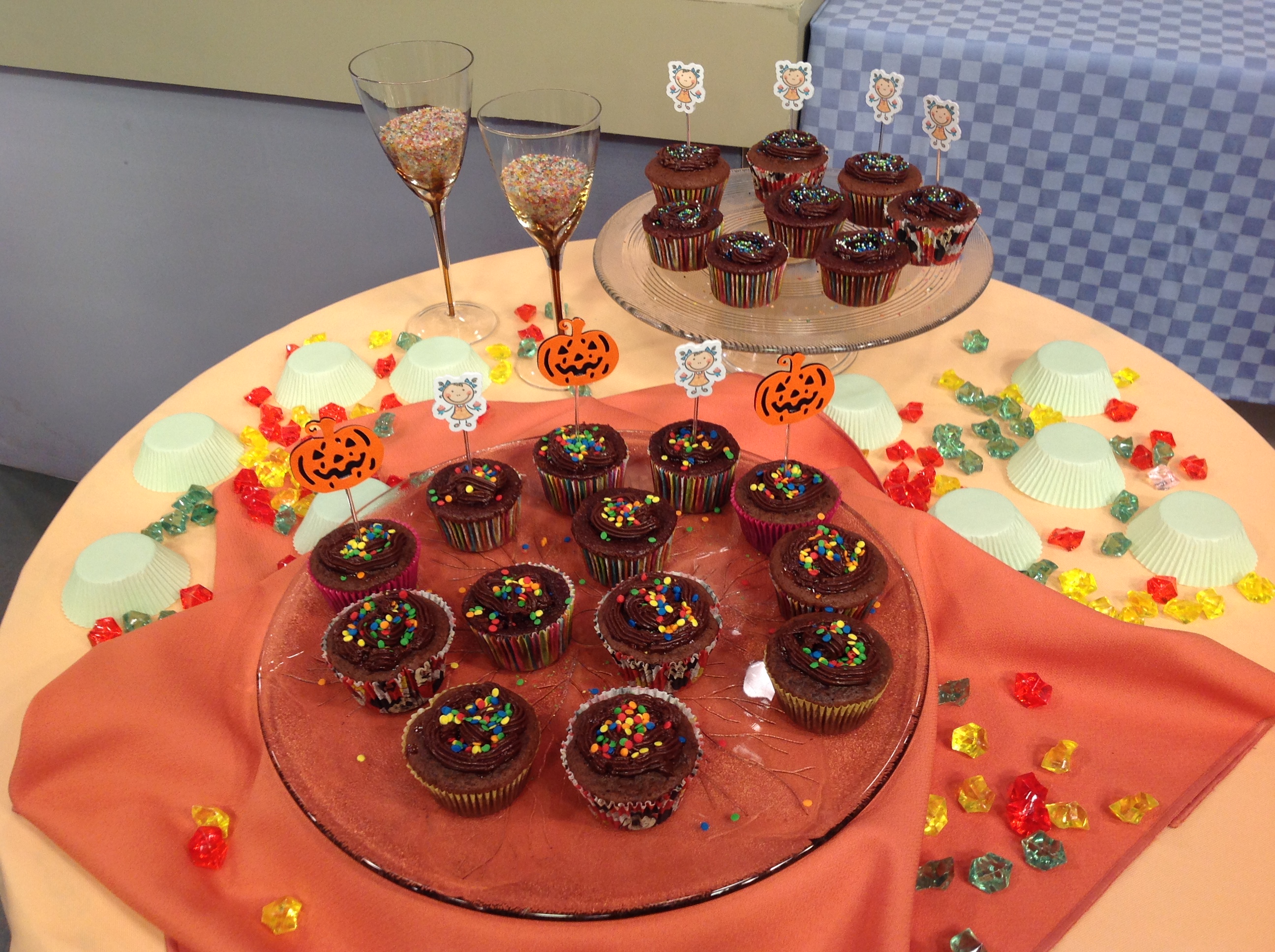 Cupcakes de chocolate