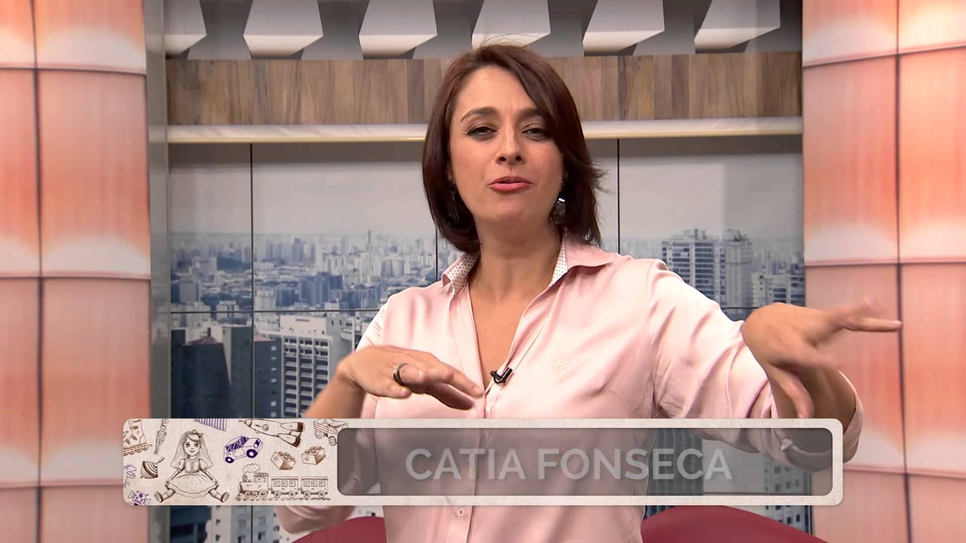 Quando a Catia Fonseca era criança...