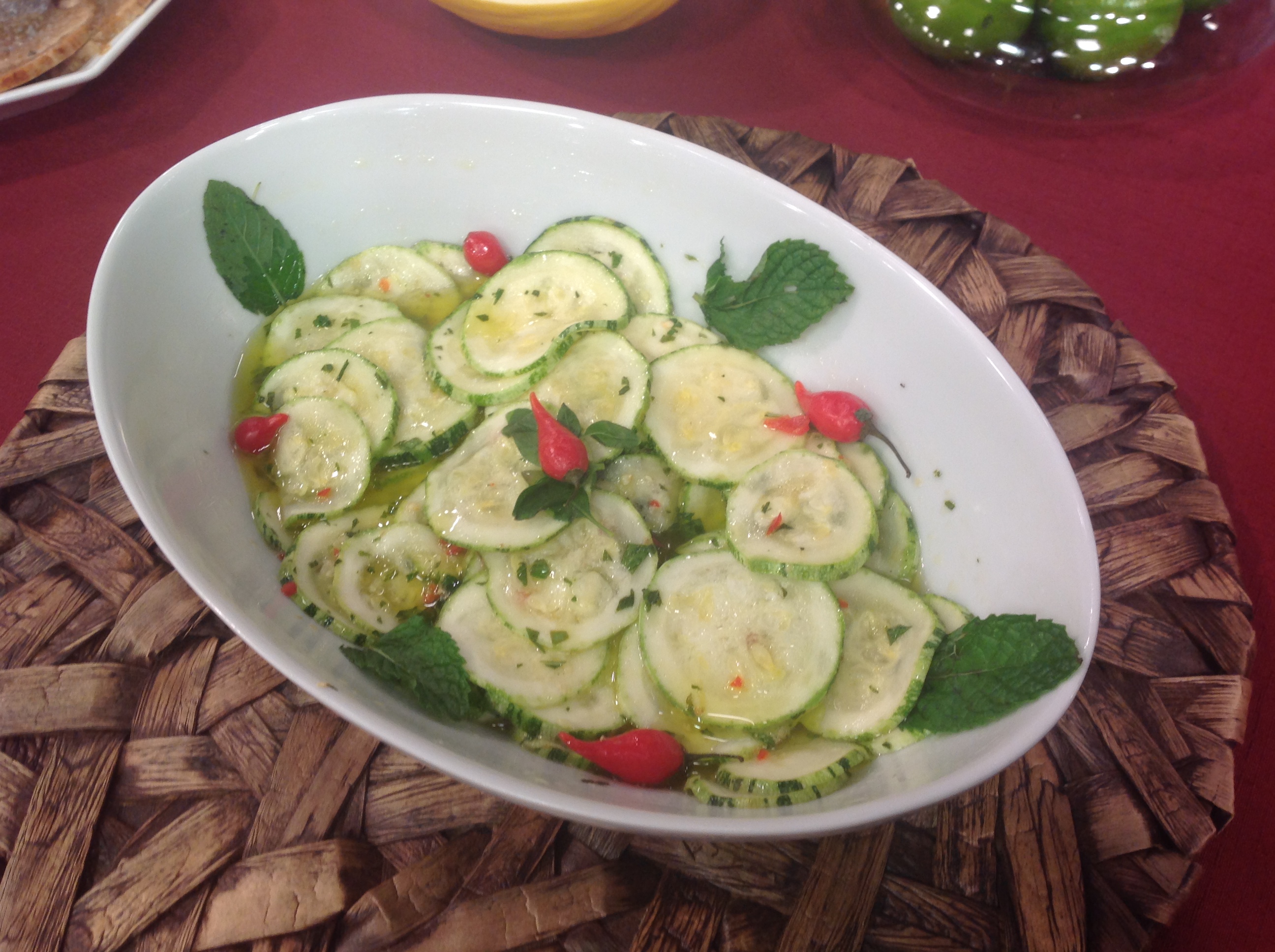 Antepasto de abobrinha