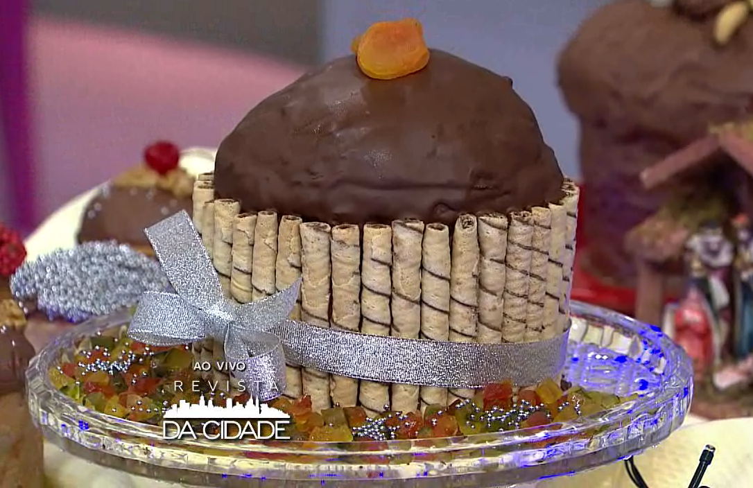 Panetone trufado tradicional