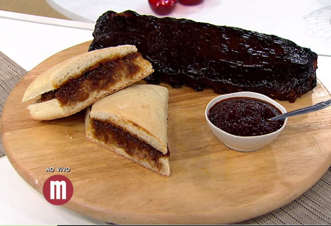 Costela de porco com molho picante