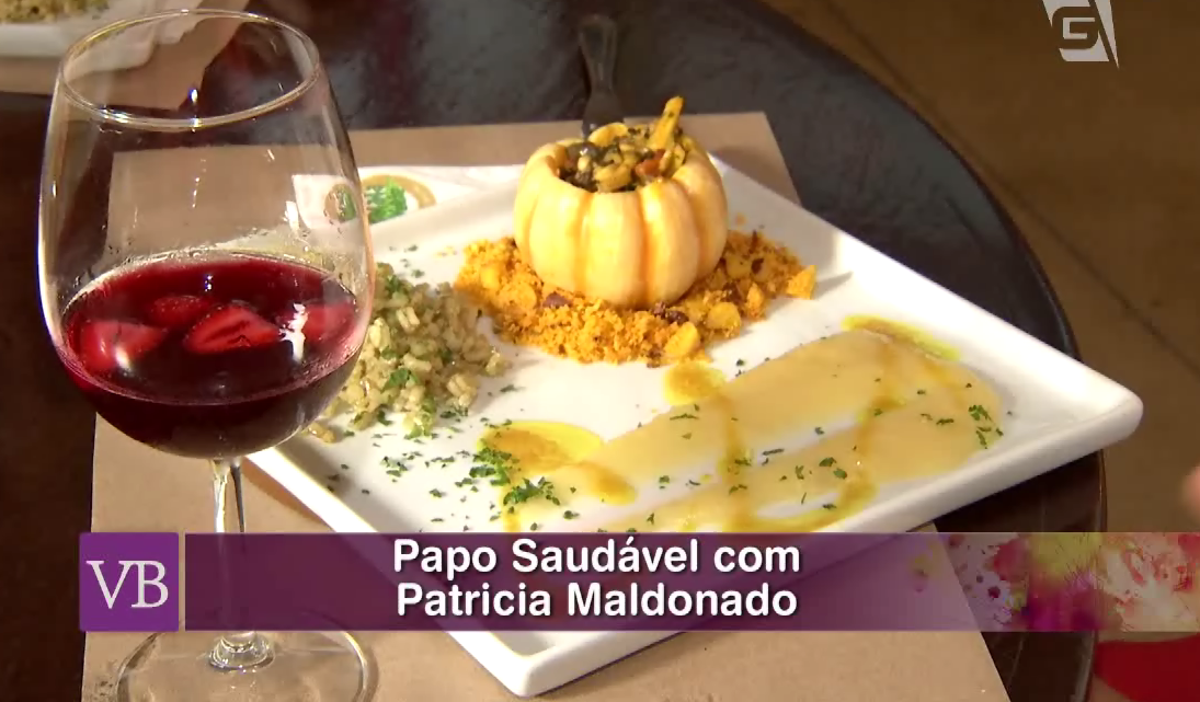 Bobó de cogumelos na mini moranga