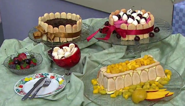 Charlote mousse de cereja