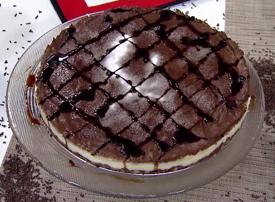 Torta crocante de chocolate