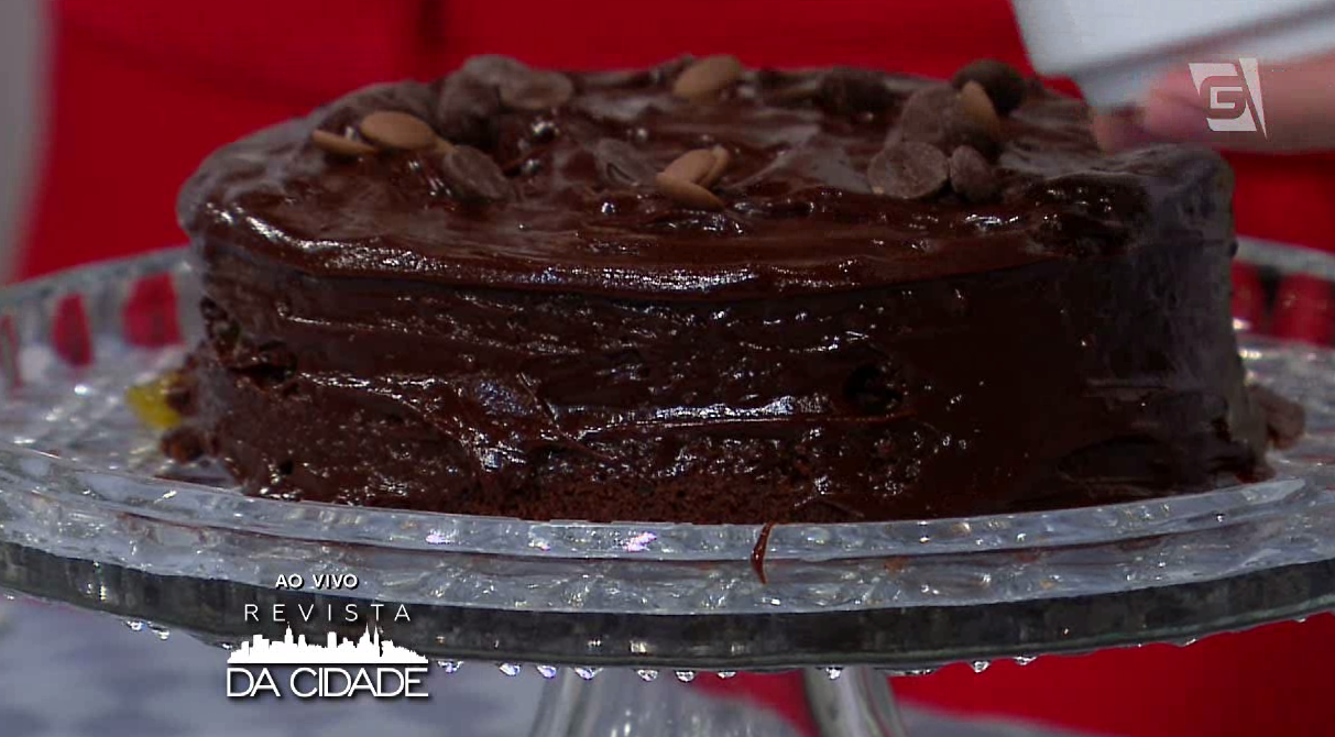 Bolo de Cacau com Damasco