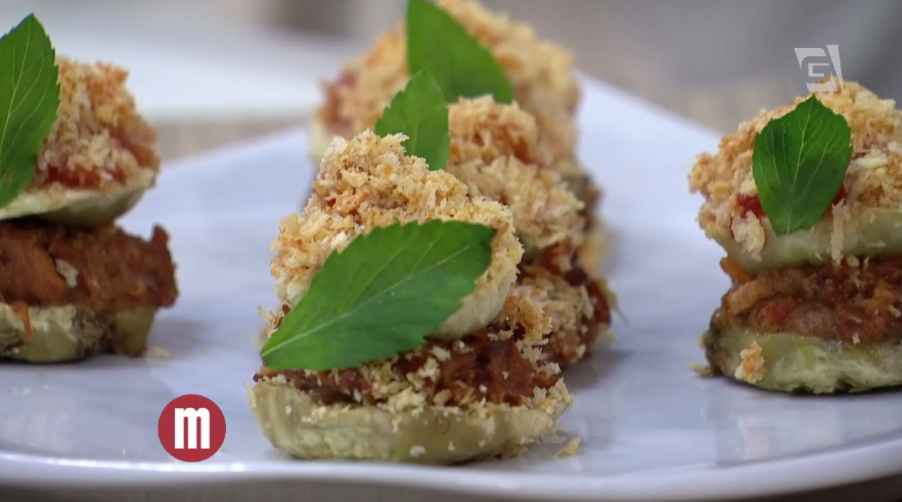 Carne moída a parmegiana