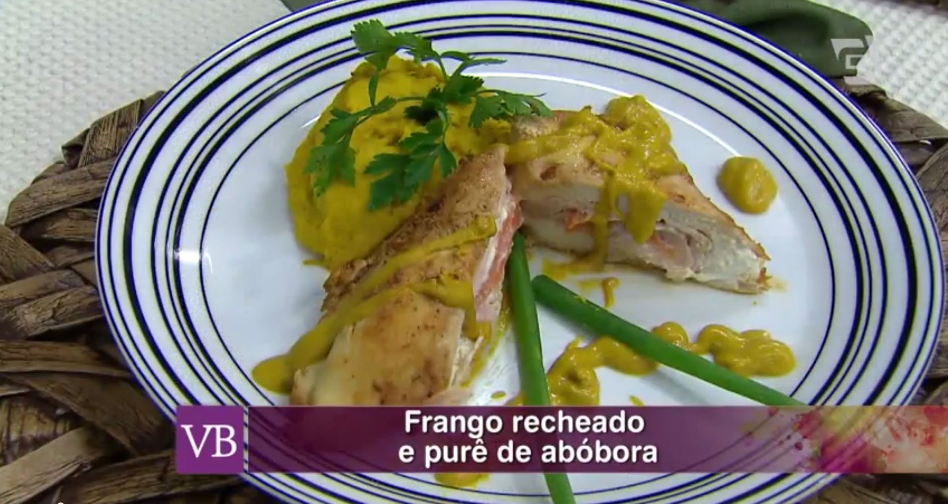 Frango recheado