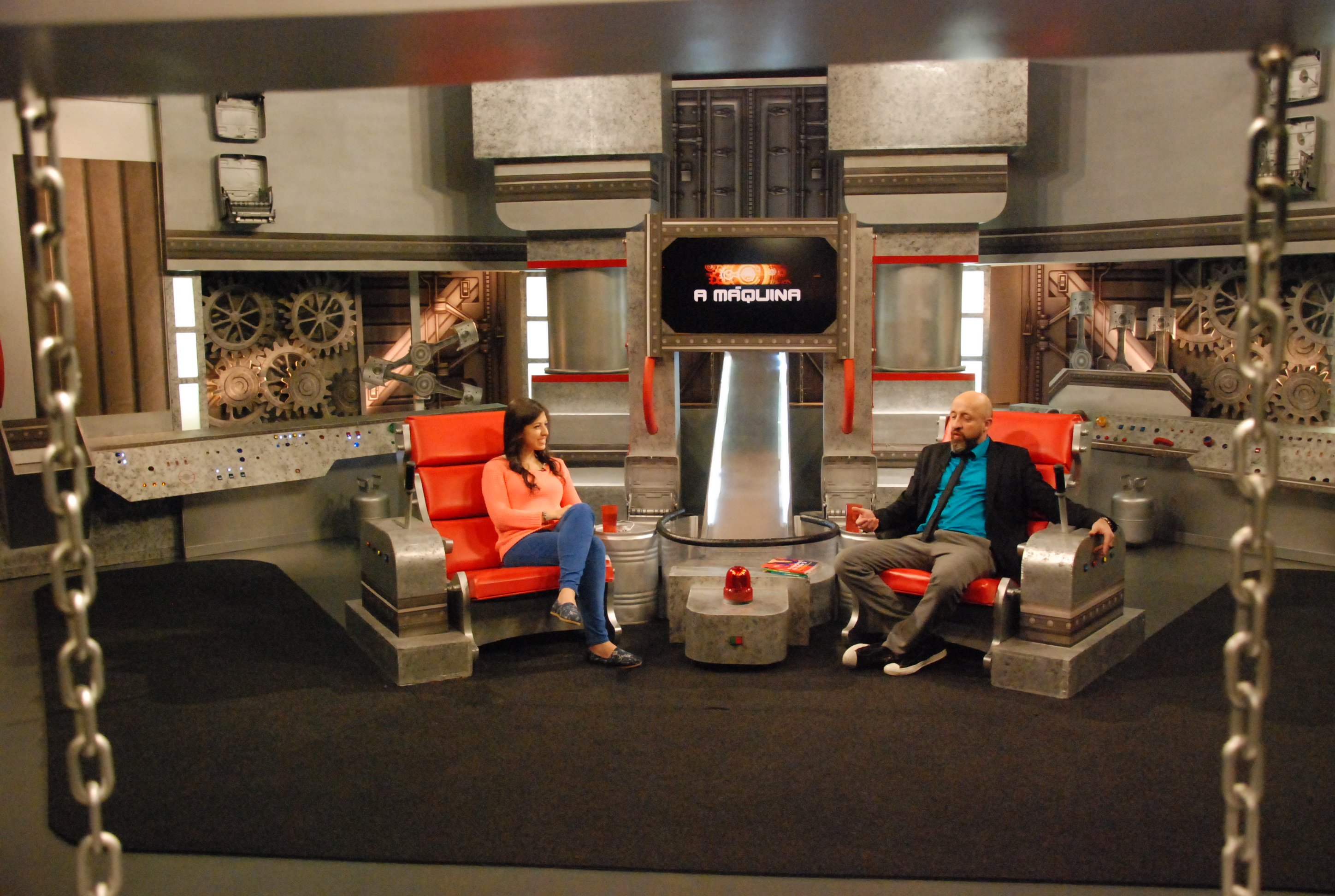 A Máquina captura Bel Pesce