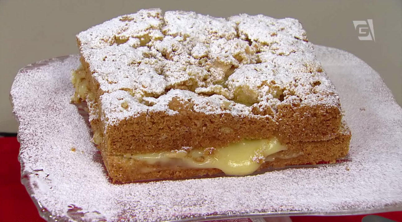 Bolo crespinho de amendoim