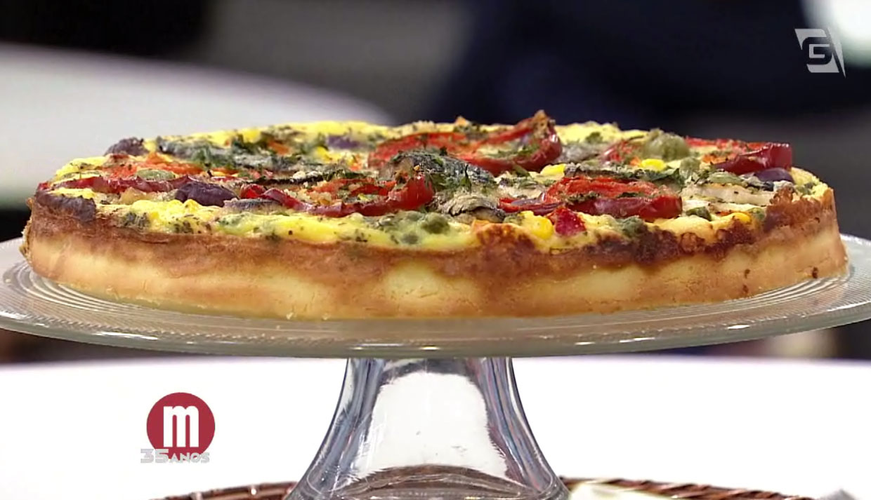 Torta de sardinha da Mamma