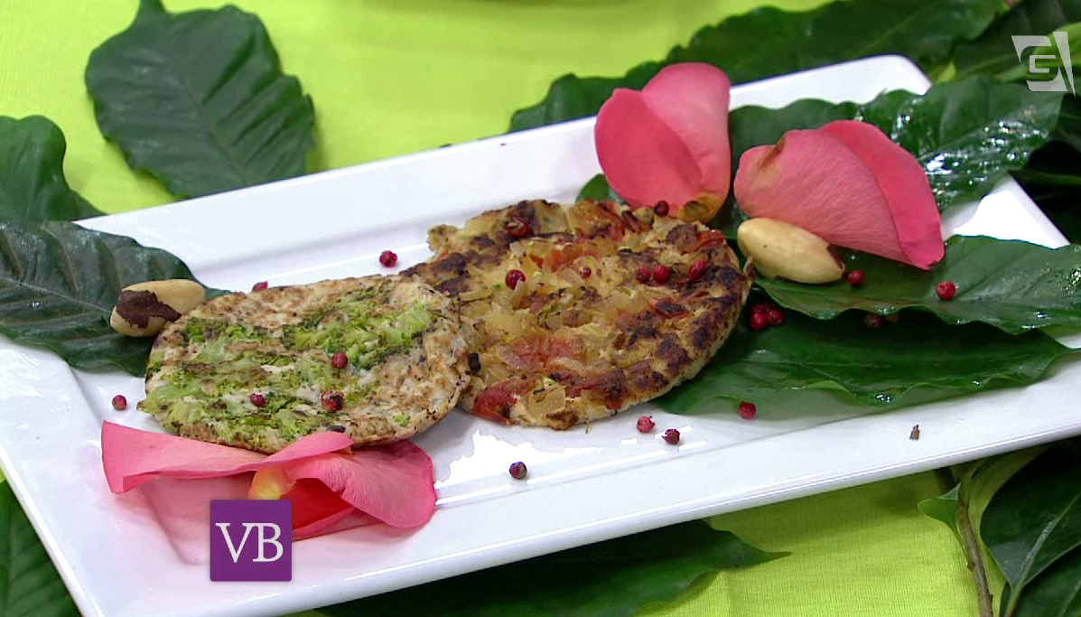 Sardinhas no vinagrete, arroz cateto e abobrinhas