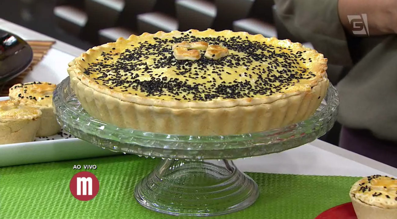 Empadão de frango teriyaki