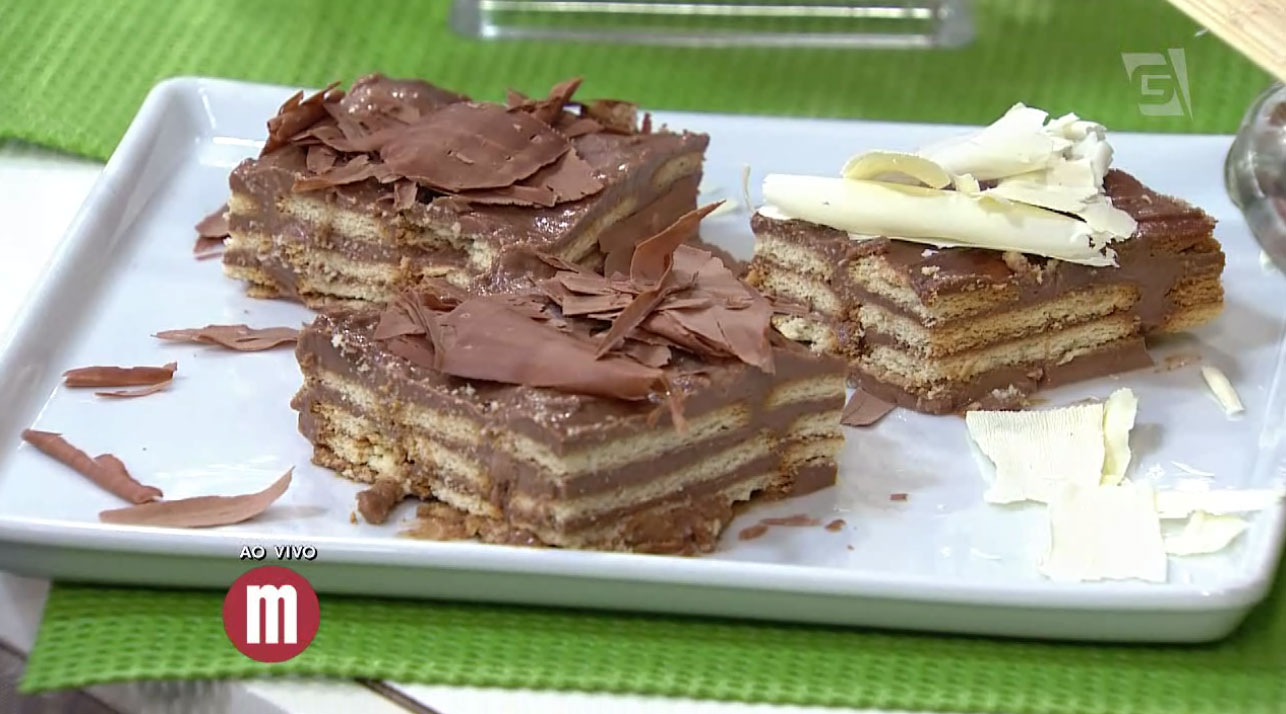 Lasanha de chocolate