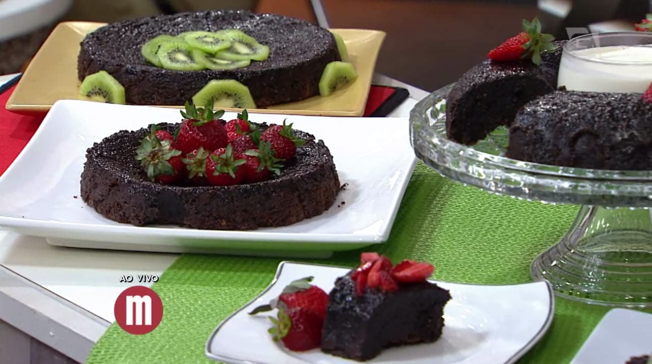 Torta gelada de chocolate