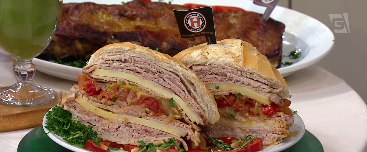 Sanduíche de pernil