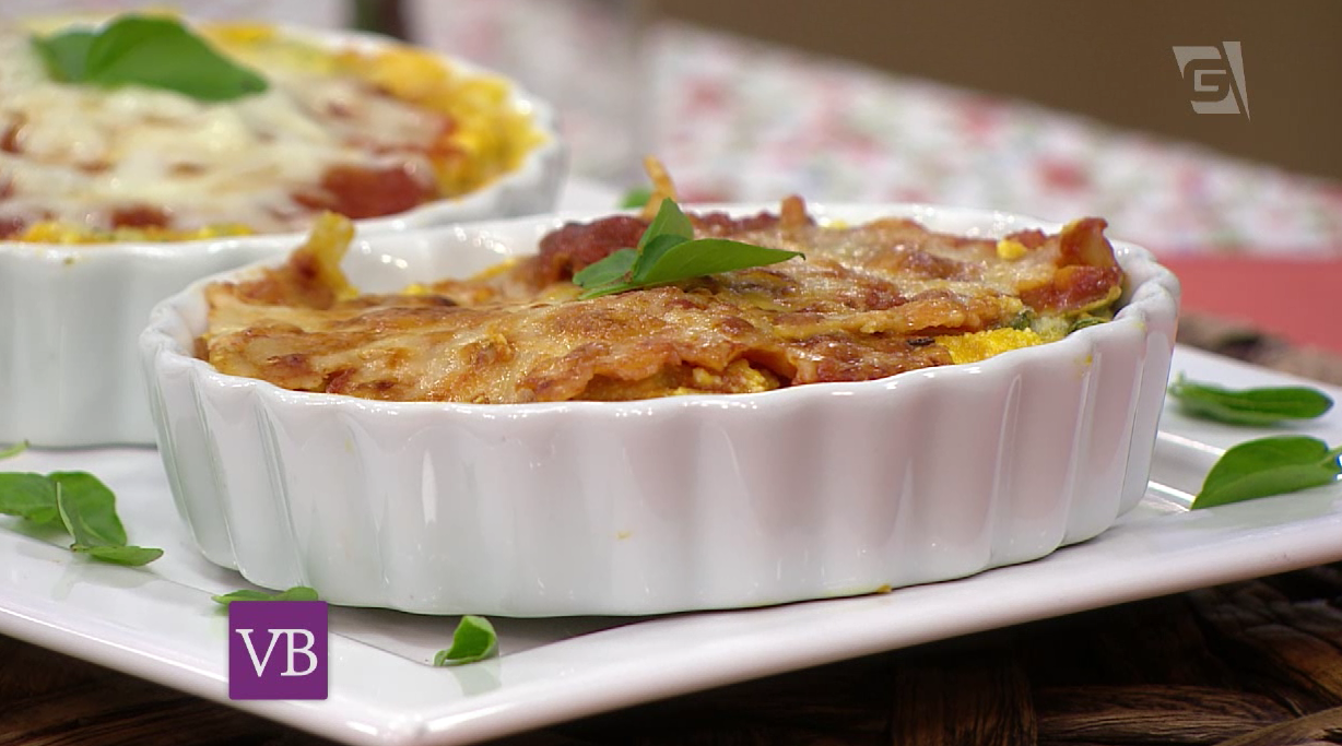 Lasanha de Abobrinha e Abóbora