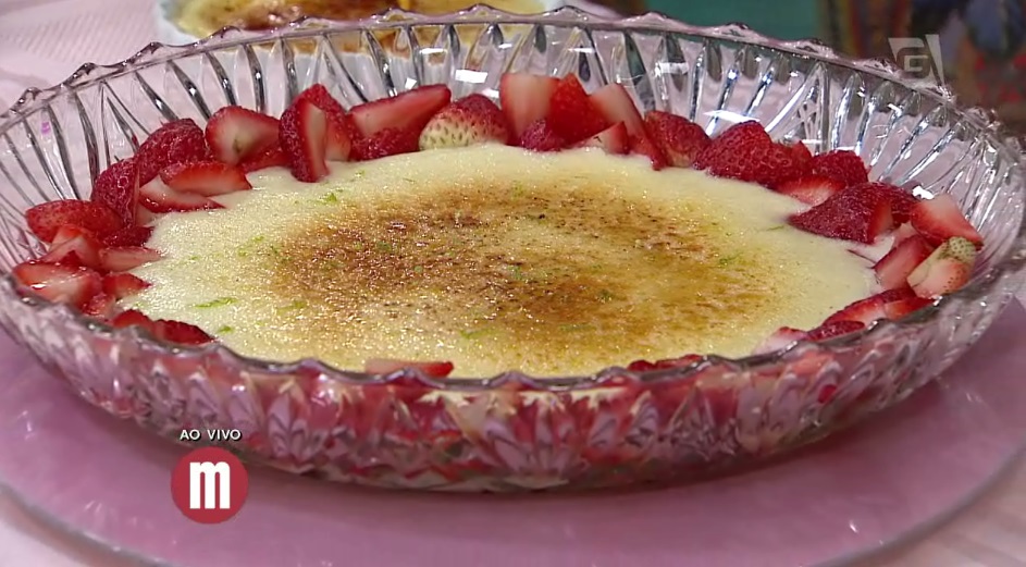 Mousse brulée de limão