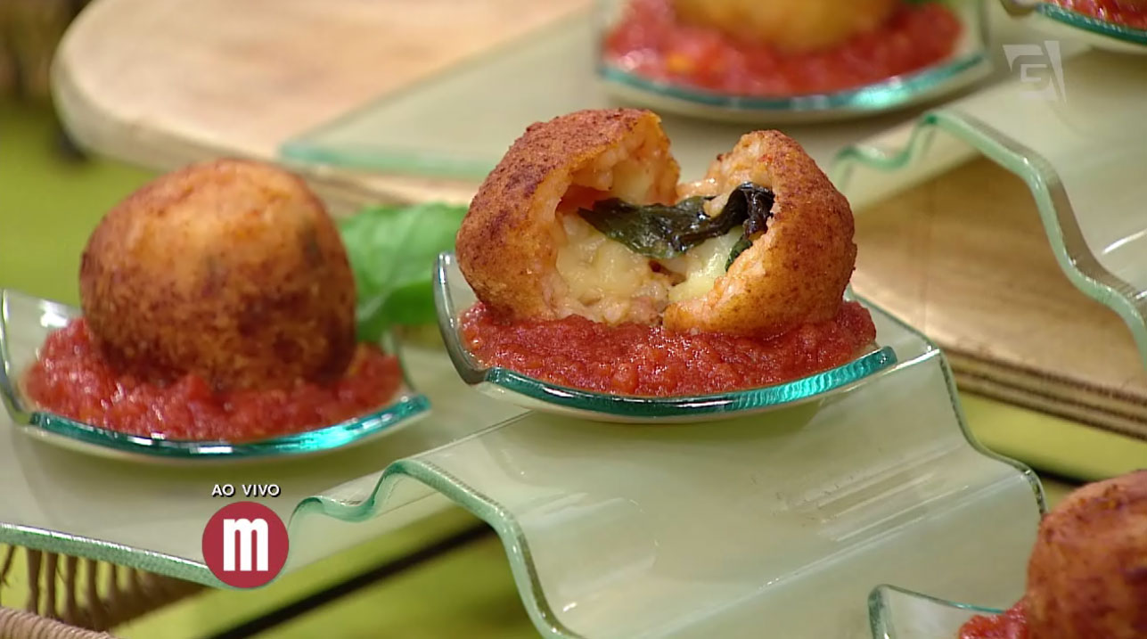 Bolinho de arroz italiano