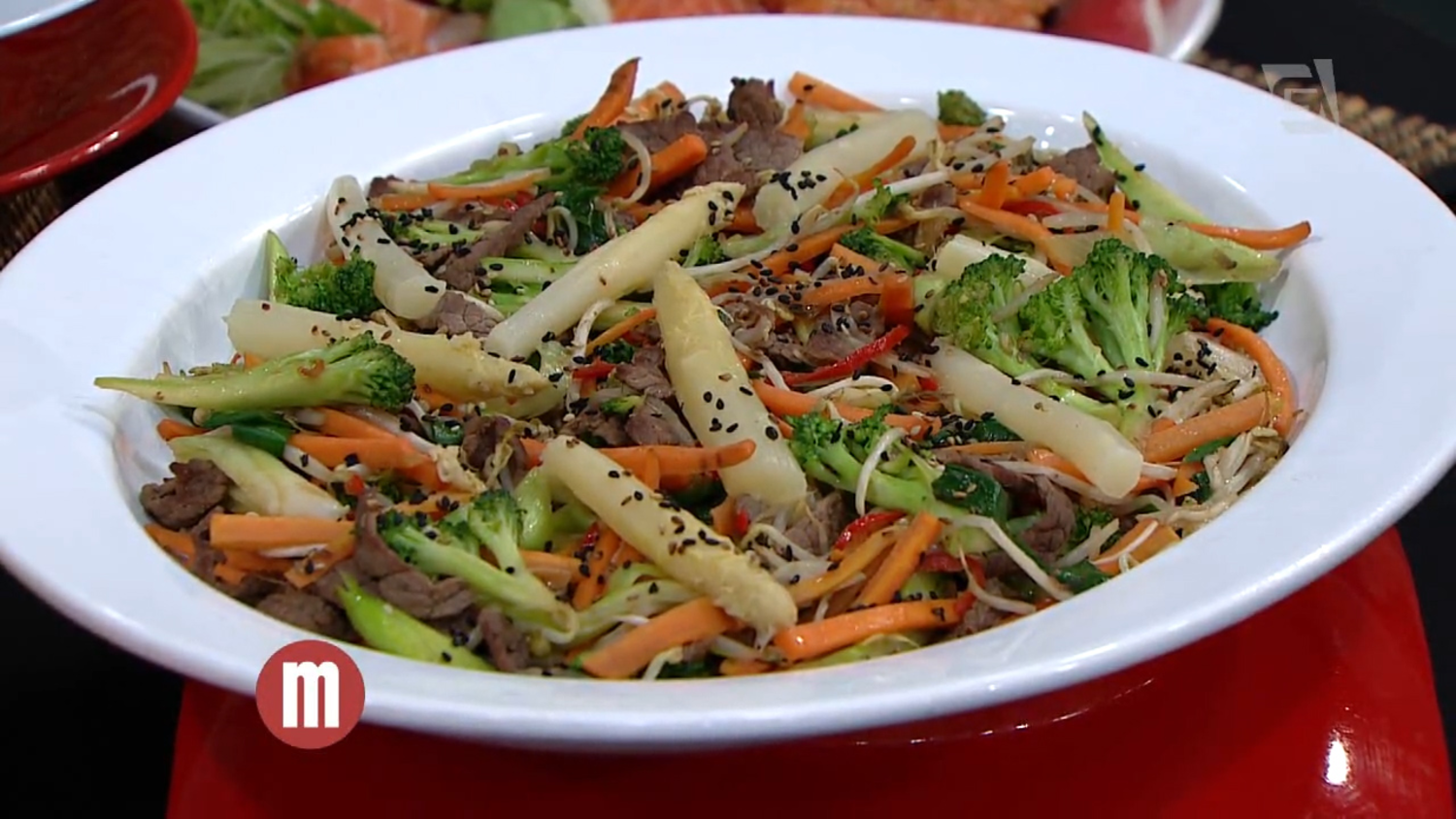 Carne de segunda com molho oriental