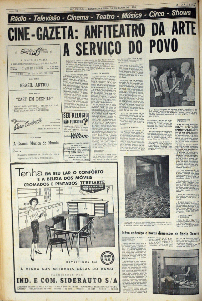 50 anos do Cine Gazeta