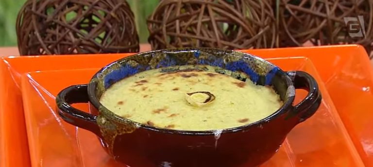 Escondidinho de Batata Doce com Shimeji