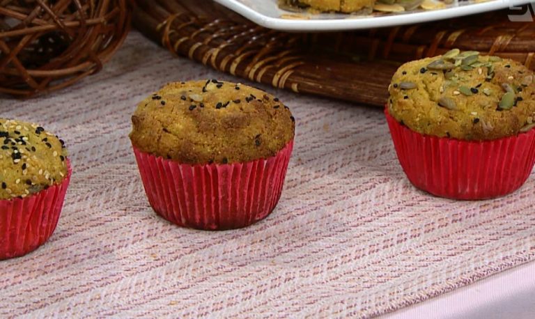 Muffin de mandioquinha