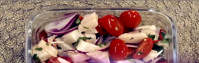 Ceviche - Marmita da Carol