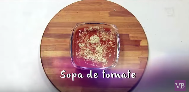 Sopa de Tomate - Marmita da Carol