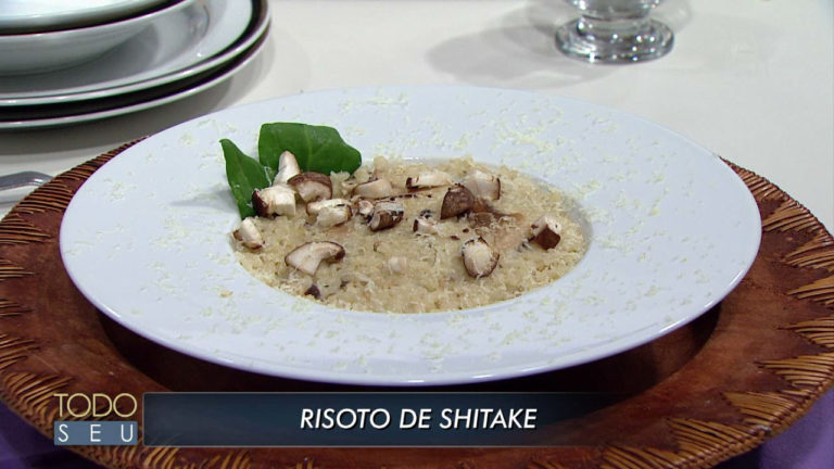 Risoto de shitake