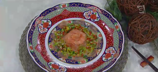 Cultura oriental: vinagrete e carpaccio