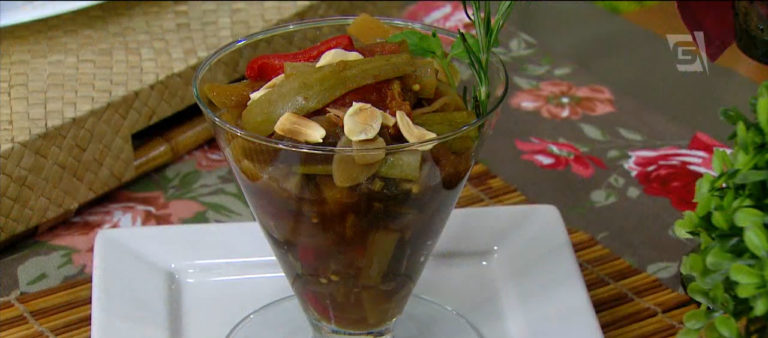 Caponata de berinjela