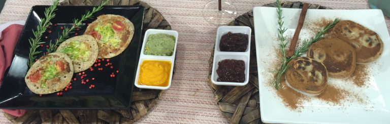 Mini cake doce e salgado