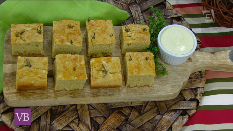 Focaccia + Manteiga vegana