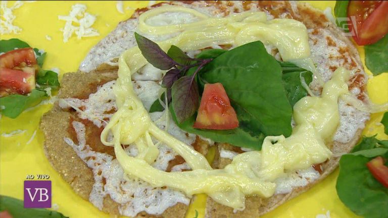 Pizza de quinoa low carb