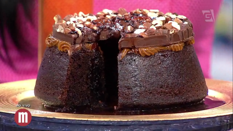 Vulcão de chocolate