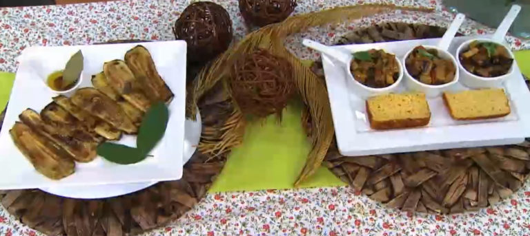 Abobrinha agridoce e Caponata