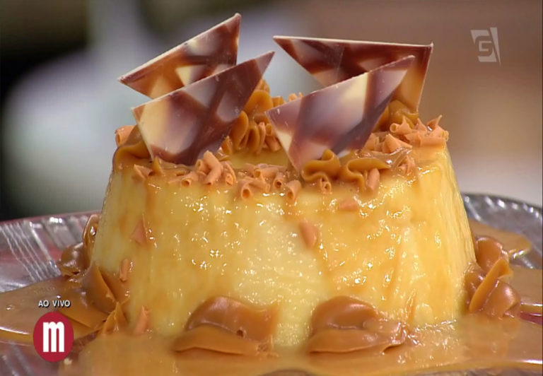 Pudim Romeu e Julieta