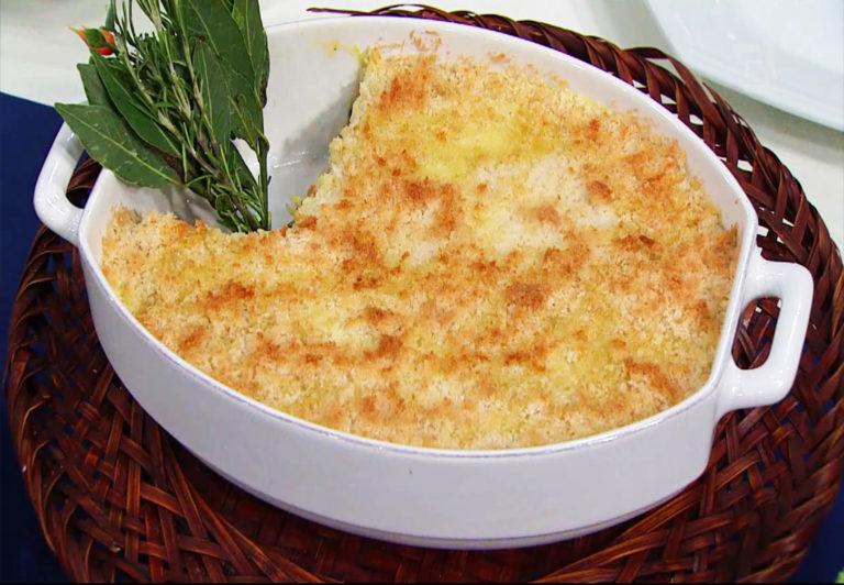 Bacalhau na travessa