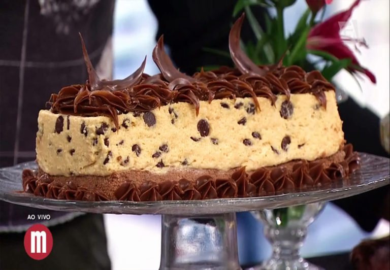 Mousse enformada de doce de leite