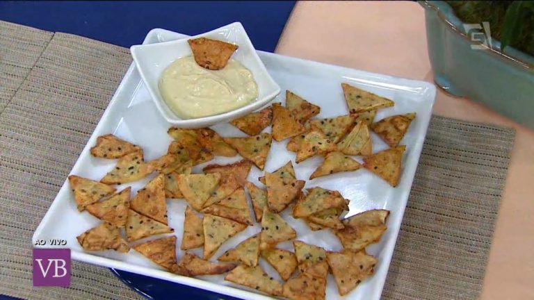 Snack proteico e maionese de biomassa