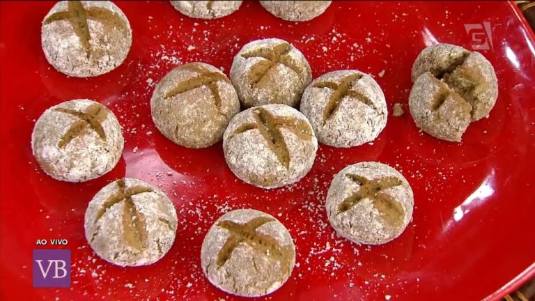 Pãozinho low carb de grão de bico