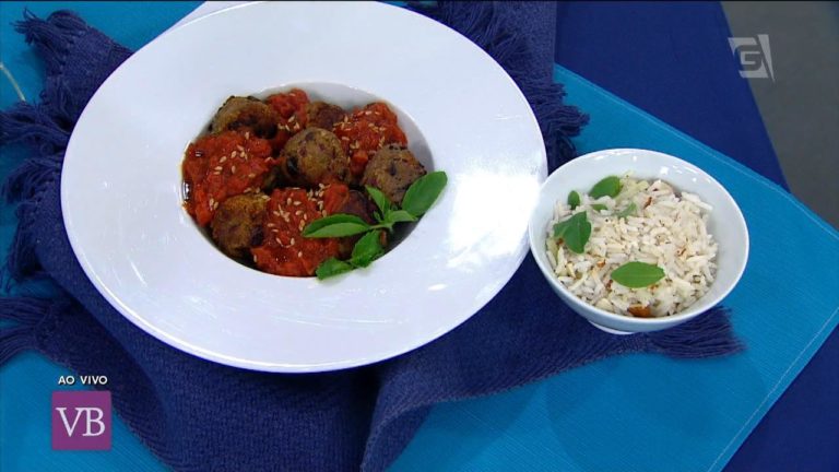 Almôndega saudável