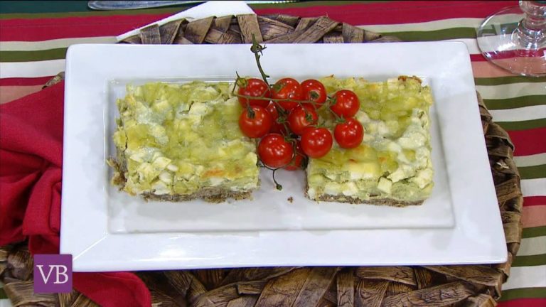 Torta de palmito fit