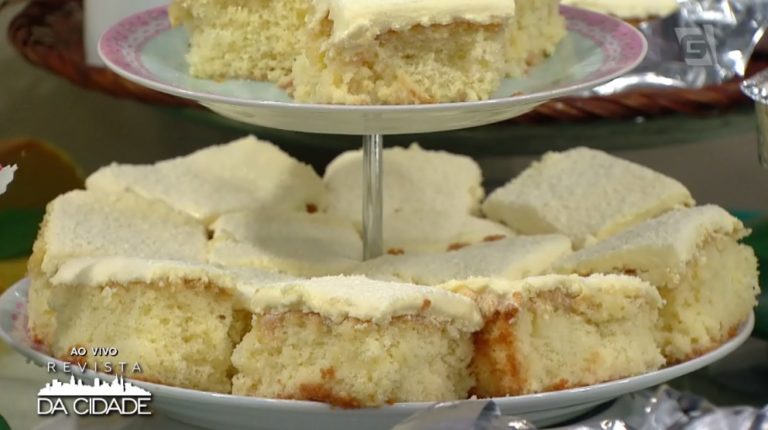 Bolo gelado de leite em pó