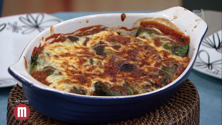 Rolinhos de couve recheados