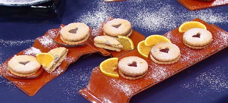 Biscoito de laranja recheado