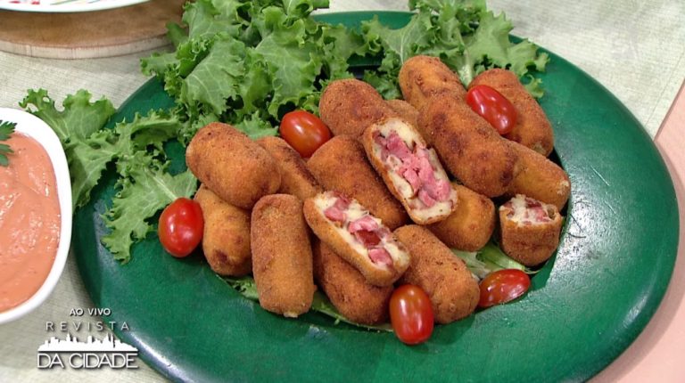 Croquete de calabresa
