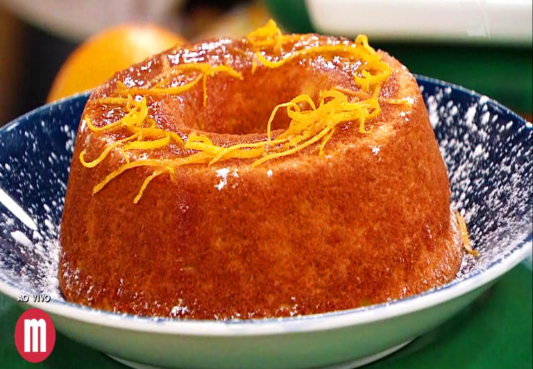 Bolo de laranja navelina